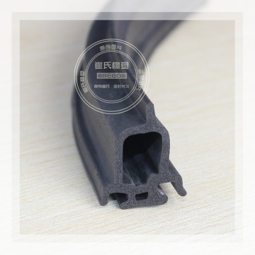 汽车车门防撞条,车门隔音胶条,自粘3M背胶汽车车门减震发泡密封条,